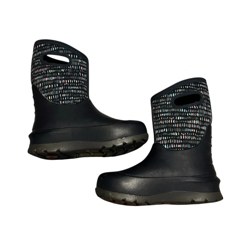 Bogs Neo-Classic Twinkle Multicolor Patterned‎ Winter Snow Boots size 5
